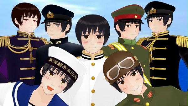 小ネタ『ハブられた海自組』1