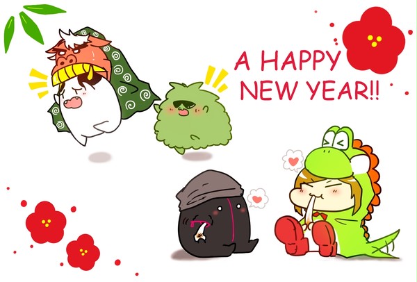 あけおめまして