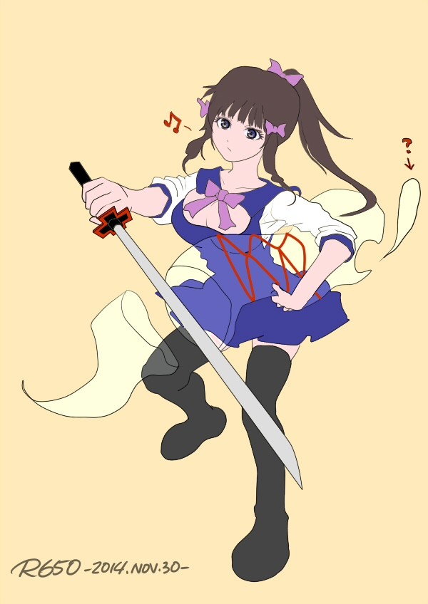 妖刀、幽霊、学生