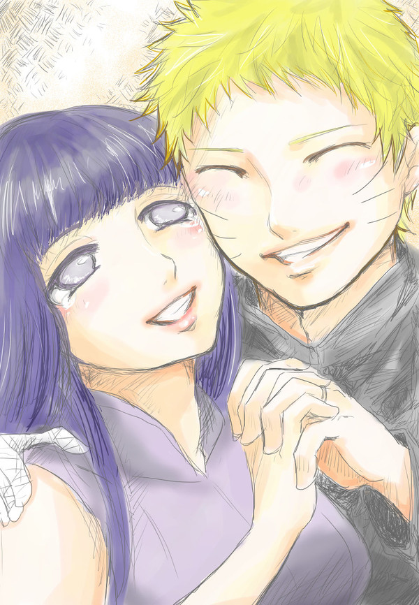 ナルトとヒナタ