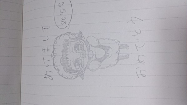 年賀状ラフ
