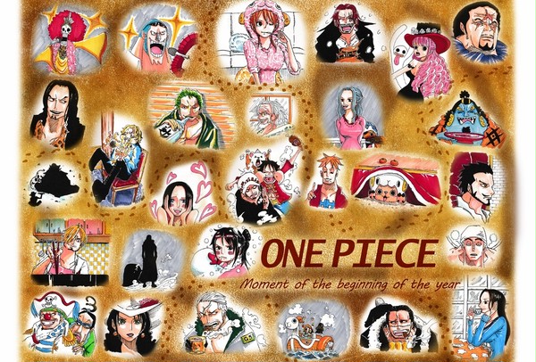 ONEPIECE 年賀状　未