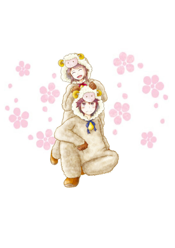 ２０１５年　年賀状イラスト