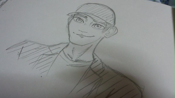 ベイマックス　落書き　練習