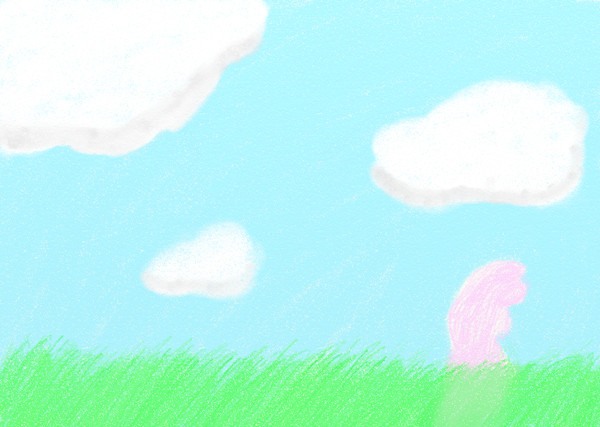 うさぎと空