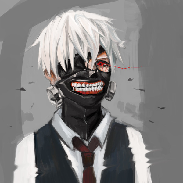 Kaneki with mask XD