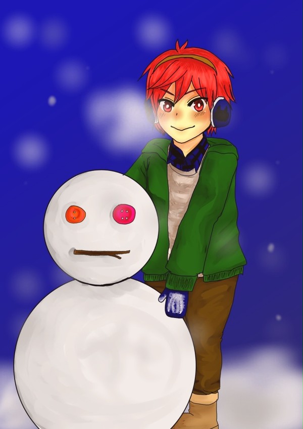 雪だるま作ろう