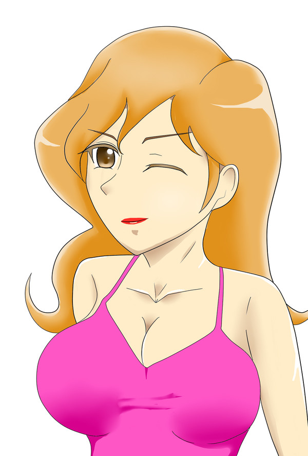 ふじこちゃん描いた