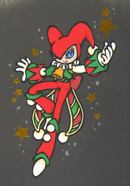クリスマスナイツ　切り絵