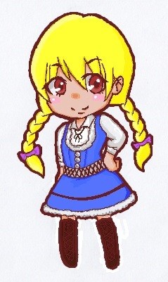 オズの国の歩き方 ドロシー初描き