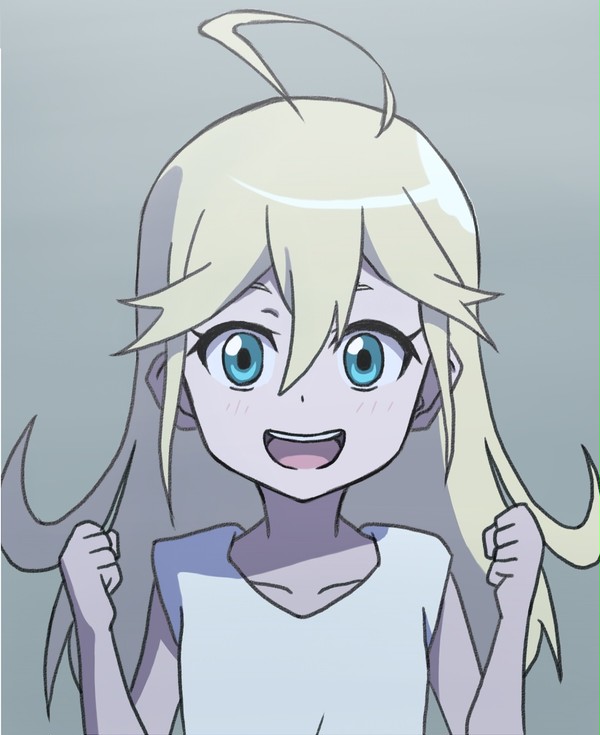 レパードちゃん模写