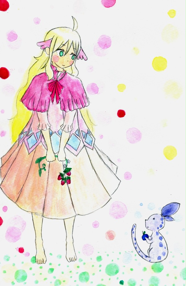 描いた