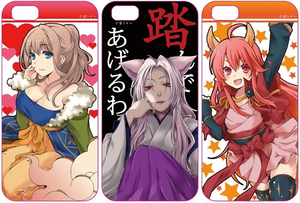 「式姫iPhoneケース」宣伝
