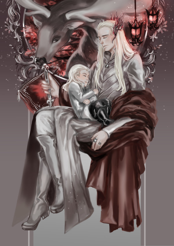 The king and his son.