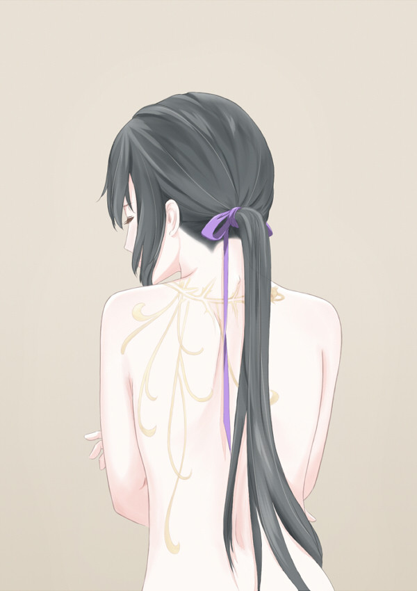 荀彧 裸背
