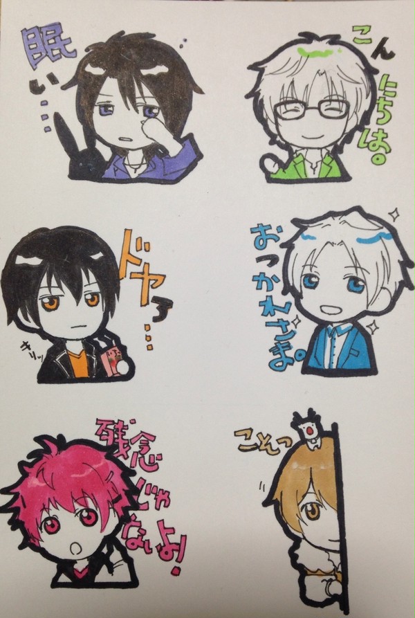 ツキウタ。スタンプ風