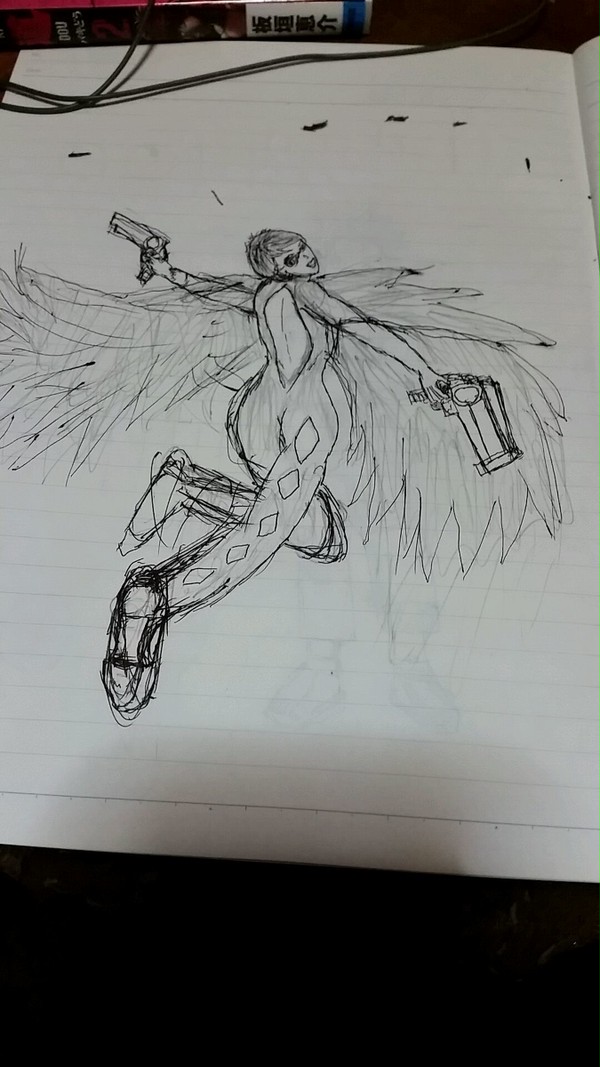 ベヨネッタ描いてみた