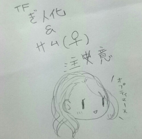 実写TF擬人化&女体log