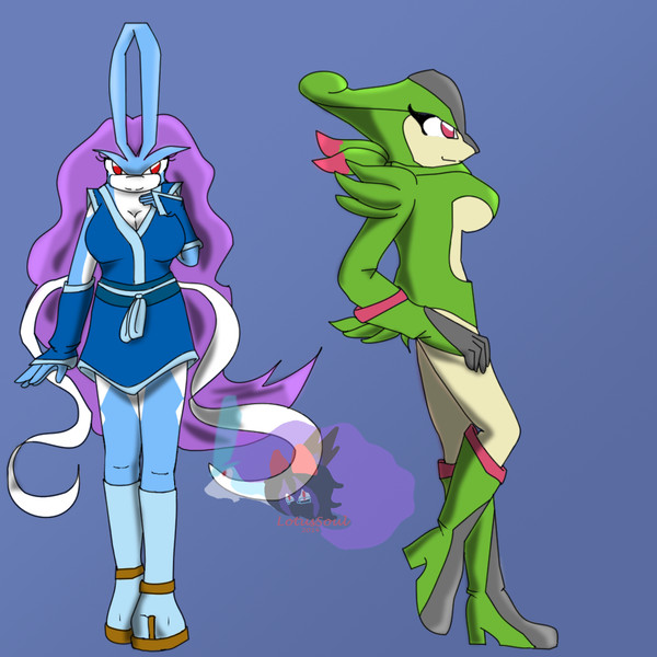 Suicune and Virizion