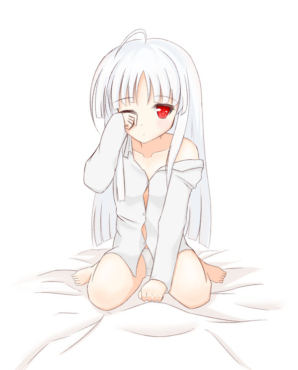ふぁ、・・・おはようございます