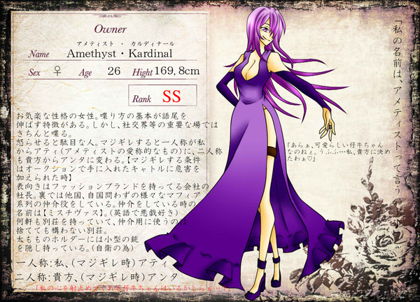 【黒オク】アメティスト【主】