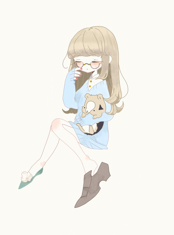 待つわ