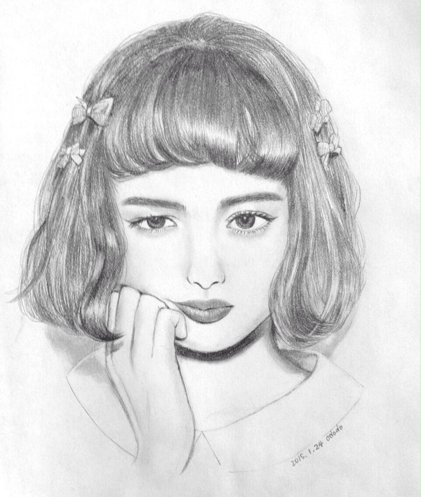 玉城ティナ  似顔絵