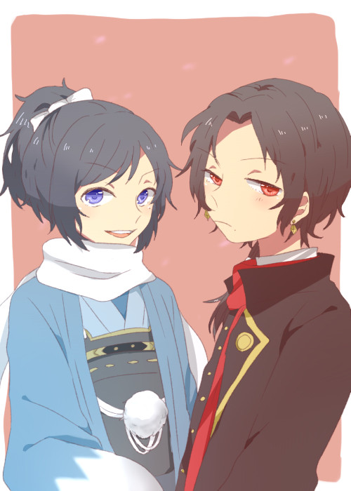清光くんと安定くん