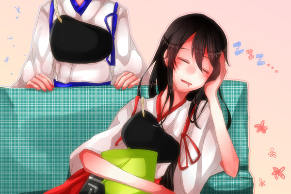 一航戦、赤城、寝ます!
