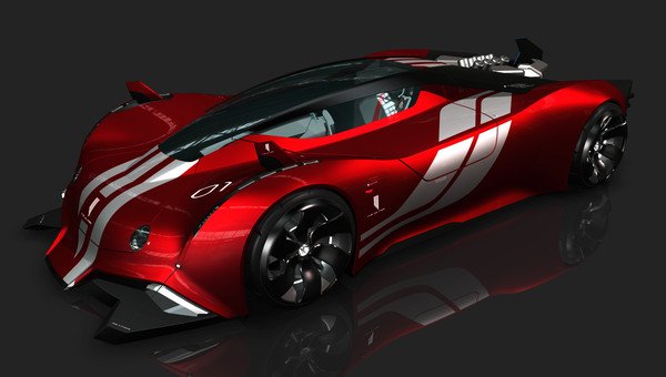 3D modeling Race machine