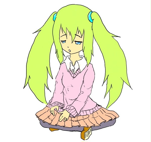 アンニュイな女子高生