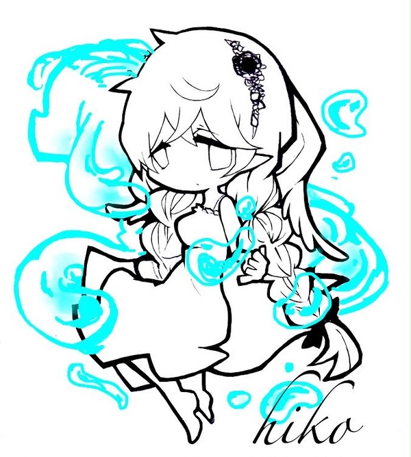 オリキャラ② モノクロver