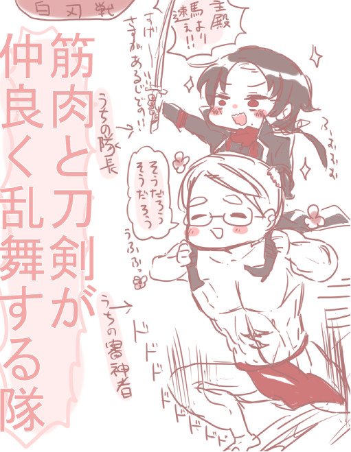 【刀剣乱舞】筋肉と刀剣が仲良く乱舞する隊02【いそいそ始動】