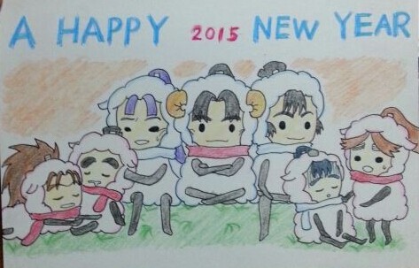 年賀状★2015年★