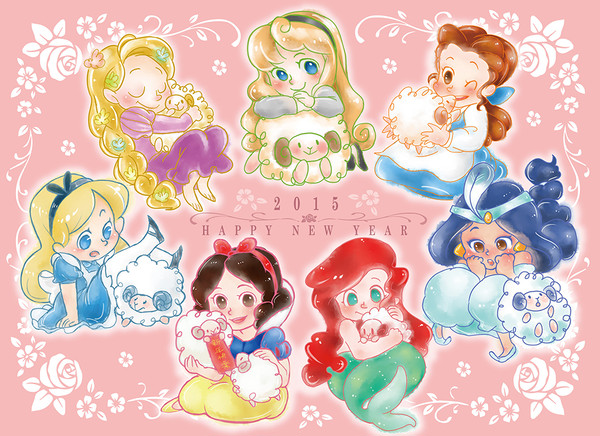 Disney Princess Chinese New Year