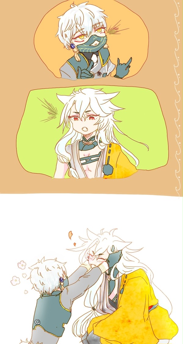 きつねコンビ