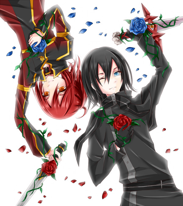 RED ROSE BLUE ROSE