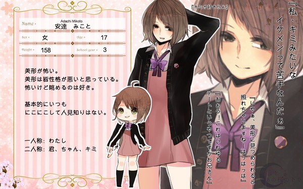 【キミ桜】安達みこと【女子生徒】