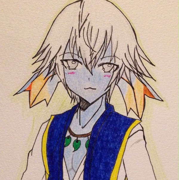 ふぁぼしてくれた相互さんにチョコの代わりにイラストプレゼント