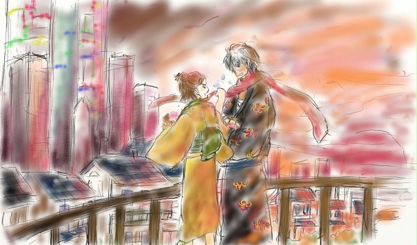 ♪次郎長と綾乃さんで神田川♪