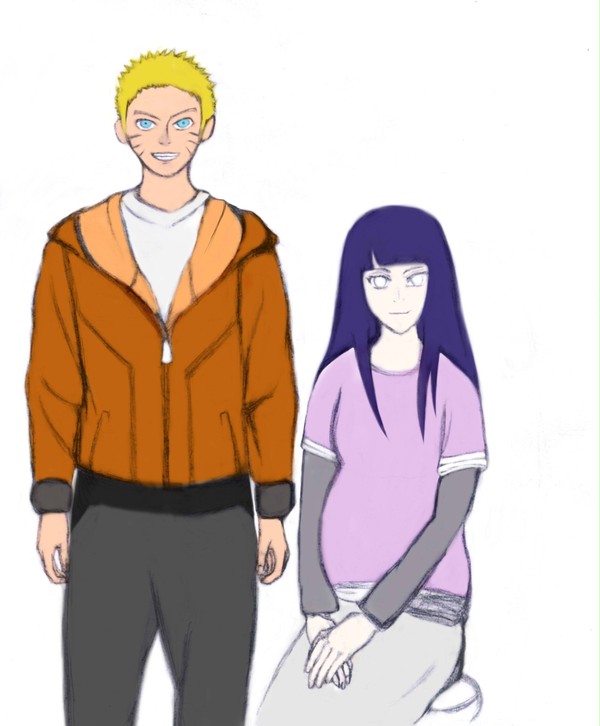 ナルトとヒナタ