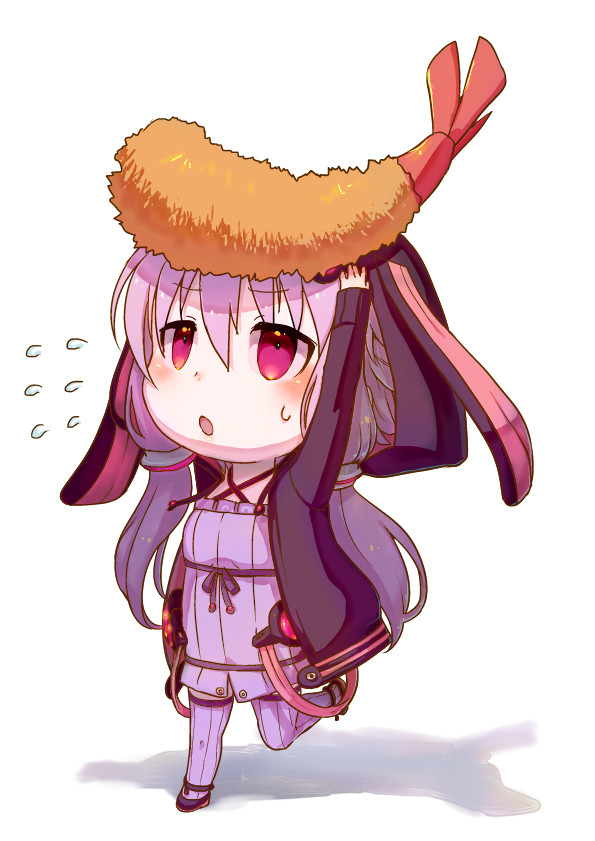 エビフライぶつけま…ぶ、ぶつけっ、あわわ。