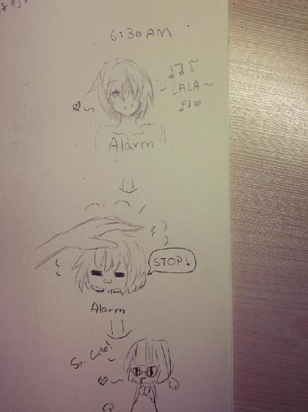 蠢孜孜biu！Alarm in anthropomorphic