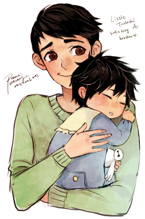 年幼Hamada brothers