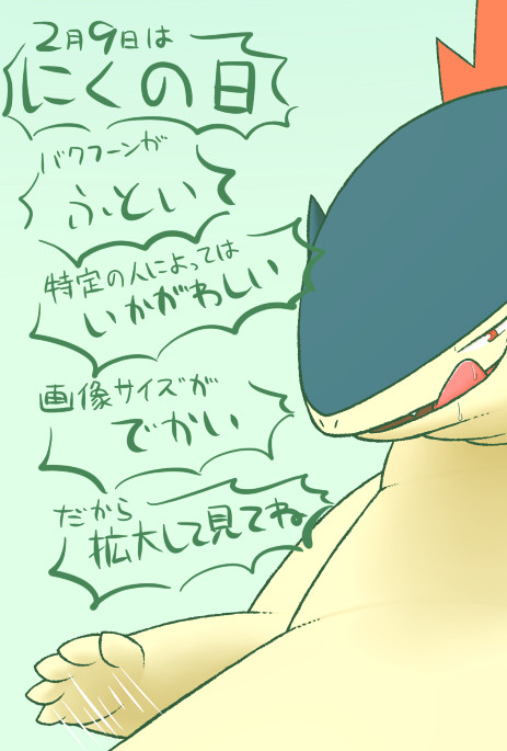 にくの日バクフーン