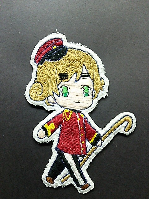 ヘタリアの刺繍してみたよ