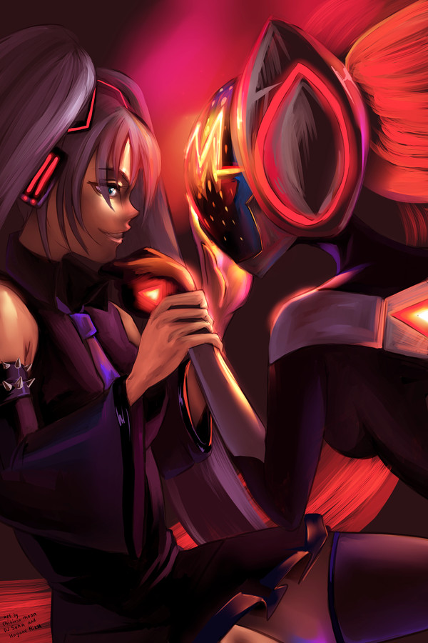 Dj Sona and Hagane Miku