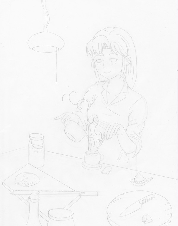 模写　アルファさん