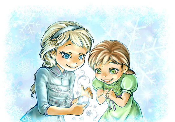 雪遊び