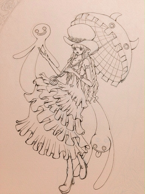 ペローナ線画